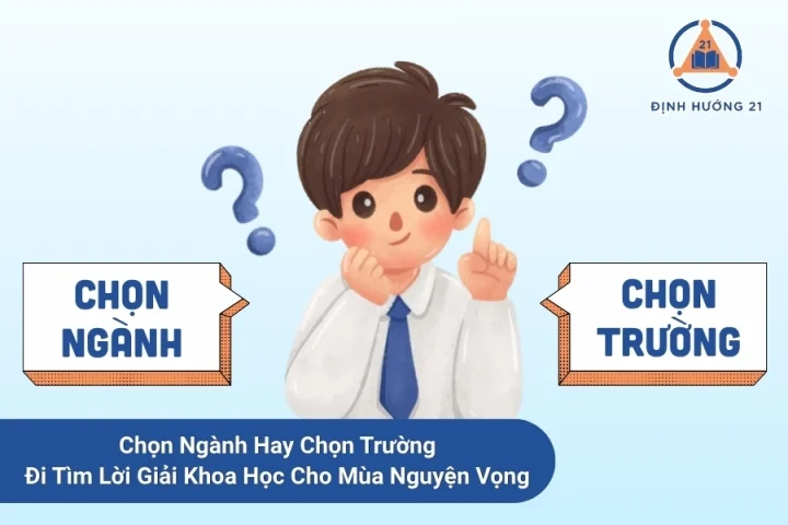 Chọn Ngành Hay Chọn Trường: Đi Tìm Lời Giải Khoa Học Cho Mùa Nguyện Vọng