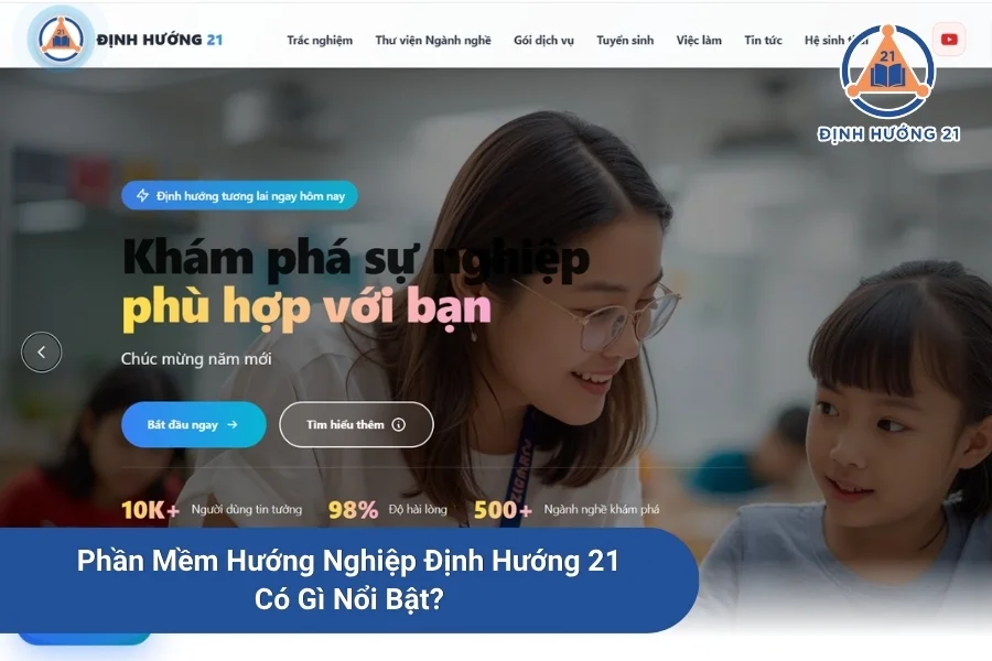 Phần Mềm Hướng Nghiệp Định Hướng 21 Có Gì Nổi Bật?